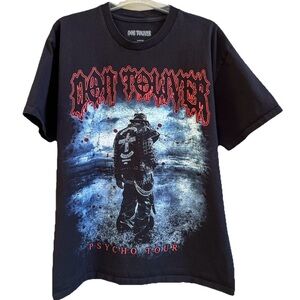 Don Toliver Psycho Tour Tee T Shirt Men’s Large Cotton‎ Black